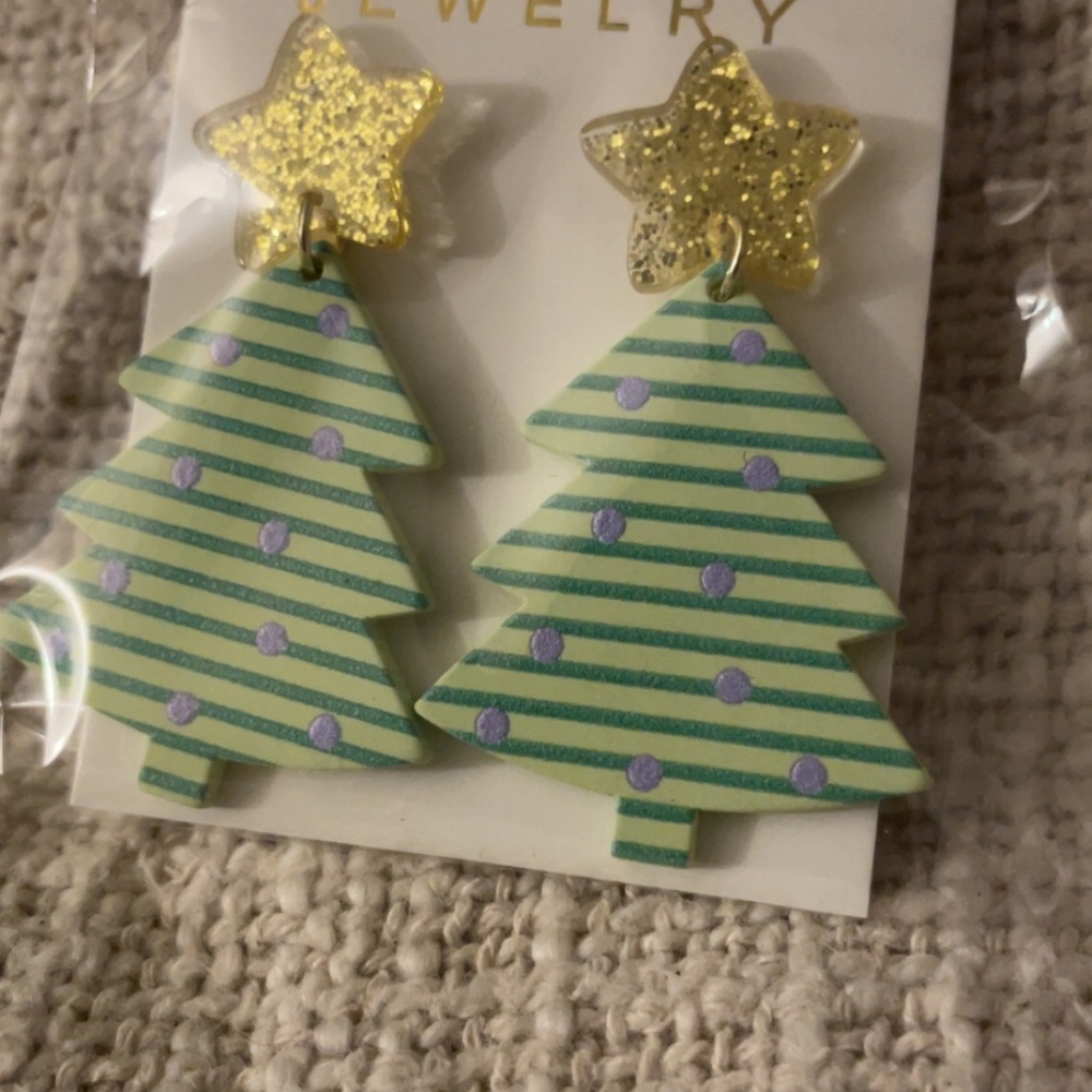 Christmas Tree Earrings